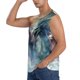 thumbnail image 3 of Fotbe Ink Style Wave Dragon Men's Camiseta sin Mangas Estampada para Hombres, Playera Casual para Gimnasio, Entrenamiento, Playa-XX-Large, 3 of 7