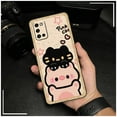 thumbnail image 4 of LYM-Phone Case For Samsung Galaxy A03S/SM-A037G, Cartoon Anti-knock Durable Waterproof Anti-dust Animals Graffiti Protective Phone Pouch Full wrap Fashion Design Cute Shockproof TPU, 4 of 9