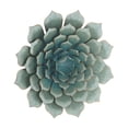 thumbnail image 6 of DecMode Teal Metal Floral Wall Decor, 6 of 8