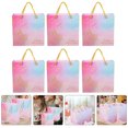 thumbnail image 2 of 6pcs Gift Bags Wrapping Bags Shopping Storage Bags Handheld Present Pouches, 2 of 8