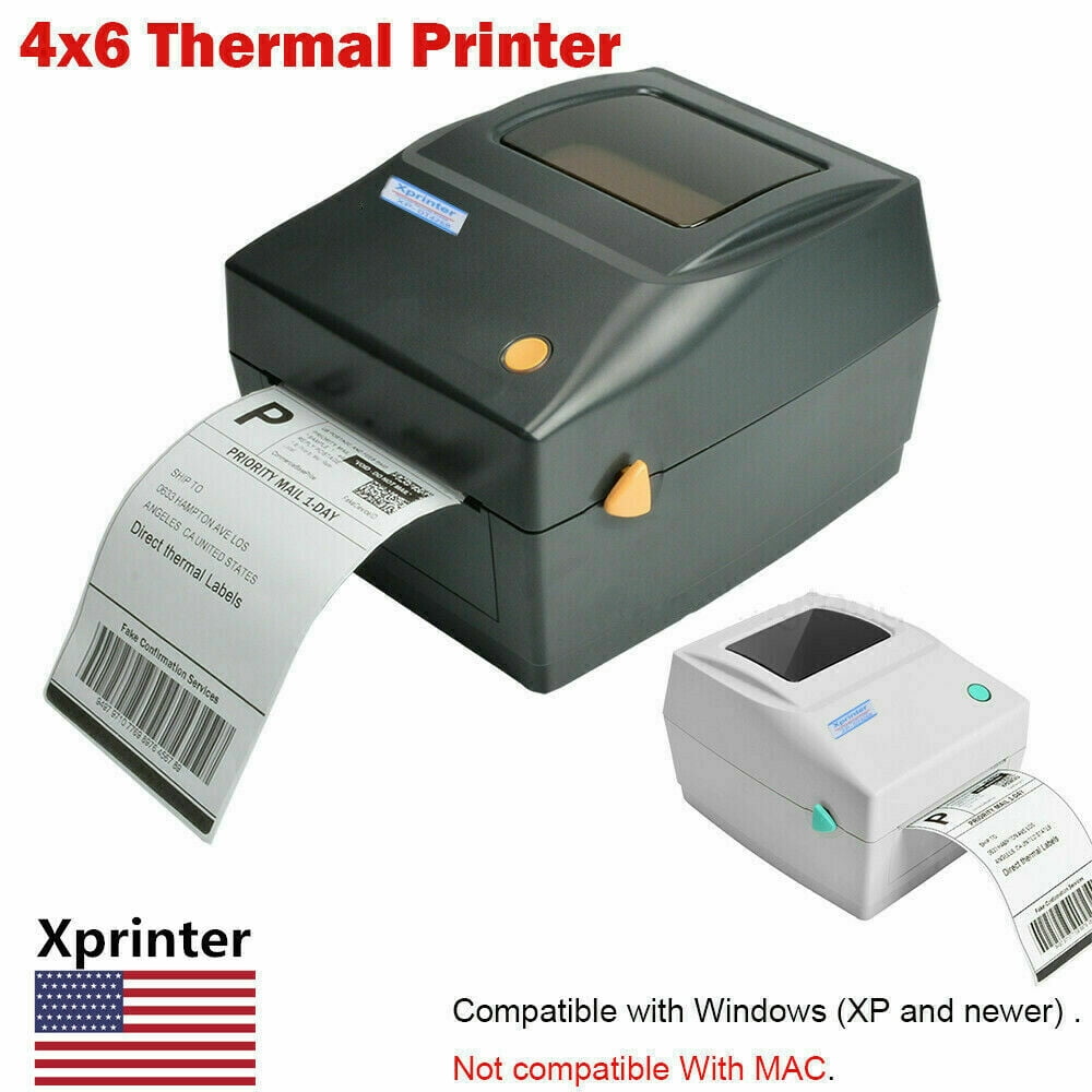 Label Printer, 4x6 Thermal Printer, Commercial Direct Thermal High