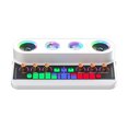 thumbnail image 1 of Riwcyla Sound Card & Audio Podcast Equipment Portable Karaoke Machine Multifunctional Rechargeable BT Sound Card Electric Sound Broadcast Equipment with DSP Noise Reduction Colorful Light Effect, 1 of 6
