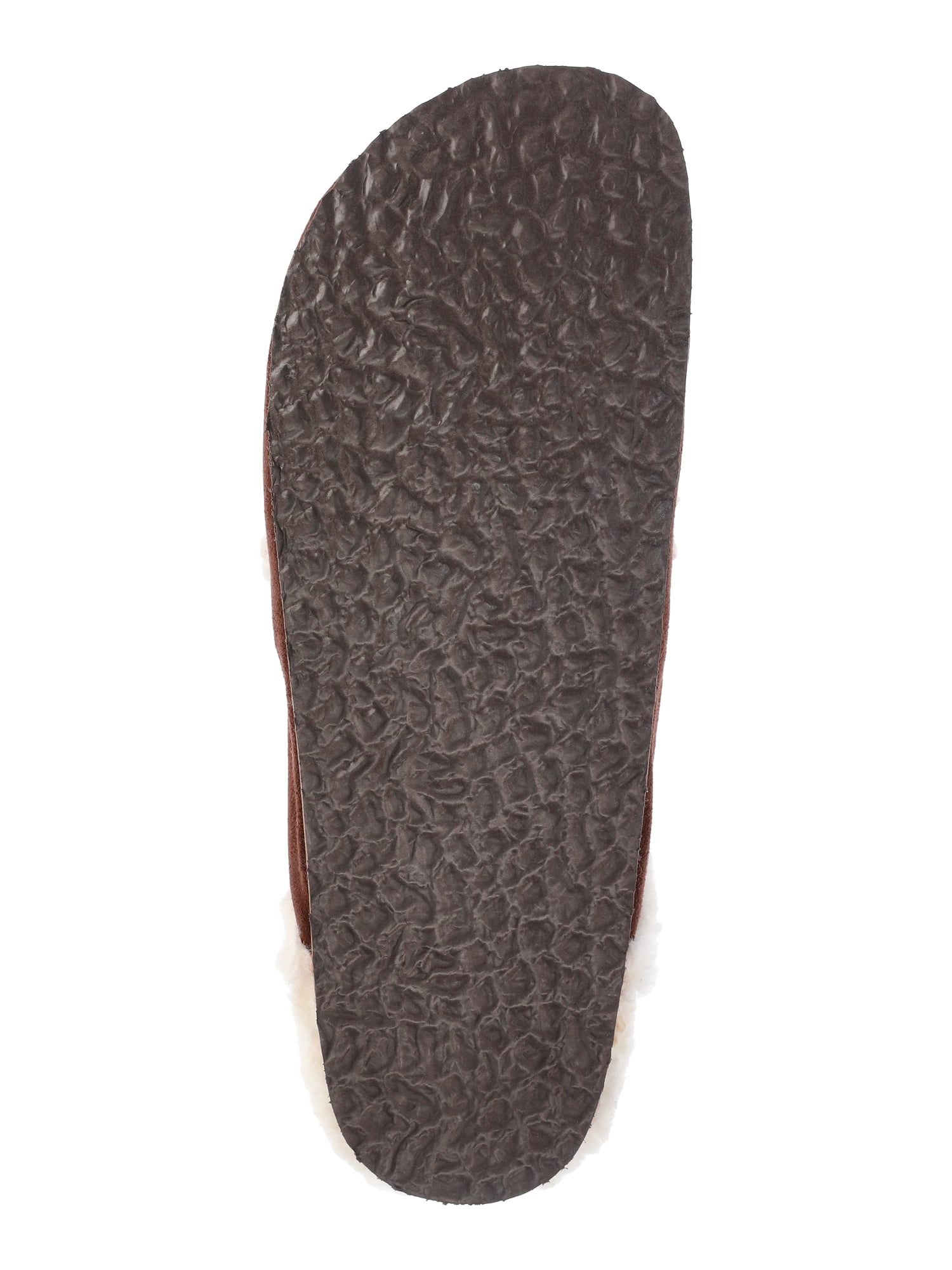 Time and Tru Women's Faux Shearling Slide On Loafers