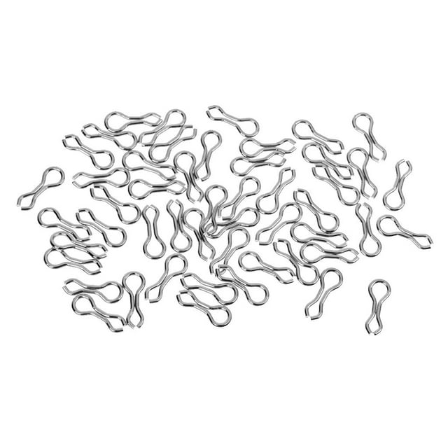 S SERENABLE 50 Pcs Œillets en Alliage Laiton pour Moules de Plomb Matériel de Pêche S S