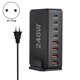 thumbnail image 5 of 240w Usb-c 8 puertos Pd Pd3.0 Qc3.0 Carga rápida para Pro/air 15 14 13 Pro Max Negro (eu), 5 of 5
