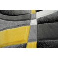 thumbnail image 5 of Premium 3D Hand Carved Modern 8X10 8X11 Rug Contemporary 2305 Yellow Gray, 5 of 10