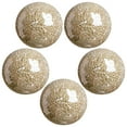 thumbnail image 1 of Juego de esferas de mosaico de 8 cm, centros de mesa, cuencos, bola de espejo, esfera de cristal de mosaico. Oro 5pcs, 1 of 8