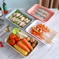 thumbnail image 5 of Rectangular plastic Dessert/Salad Dishes, Ultralight Plates for Fruit, Snacks, 5 of 5