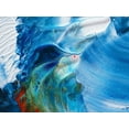 thumbnail image 2 of Westum, Heidi 24x19 Gold Ornate Wood Framed with Double Matting Museum Art Print Titled - Flying Into The Waves, 2 of 4