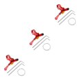thumbnail image 2 of Naiovety Controlador de tubería de asiento de elevación de bicicleta para elevación y descenso ligero y fácil rojo 22,2 MM Type1 NO1, 2 of 6