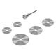 thumbnail image 4 of Juego de hojas de sierra HSS, hojas de sierra circular HSS Juego de hojas de sierra circular HSS Discos de corte HSS Tecnología innovadora, 4 of 12