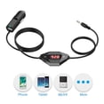 thumbnail image 4 of Transmisor FM inalámbrico Radio Car Kit para teléfonos inteligentes con conector de audio de 3,5 mm y cargador de coche Adepaton 2033128, 4 of 9