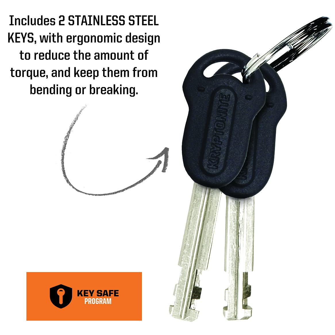 Kryptonite Keeper Long Shackle 12mm U Lock Bicycle Lock with FlexFrame U Bracket Walmart