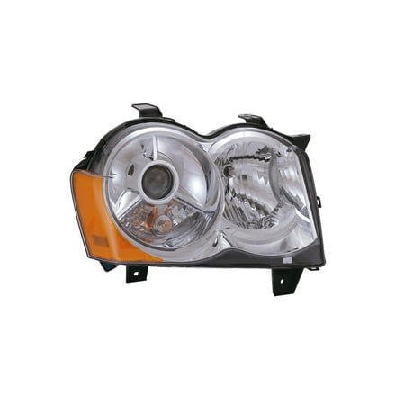Jeep Cherokee Tune 2008-2010 Jeep Grand Cherokee New Passenger Side HID Headlight (w/o Bulb and Ballast) CH2519129 ()