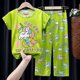 thumbnail image 1 of 16 (120-130 cm) RedChildren Algodón Princesa Anna Elsa Pijamas Conjunto de ropa de dibujos animados para niños Pijamas de manga de bebé Ropa para el hogar Pijamas para niños_h esquí esquí Gafas de esquí, 1 of 3