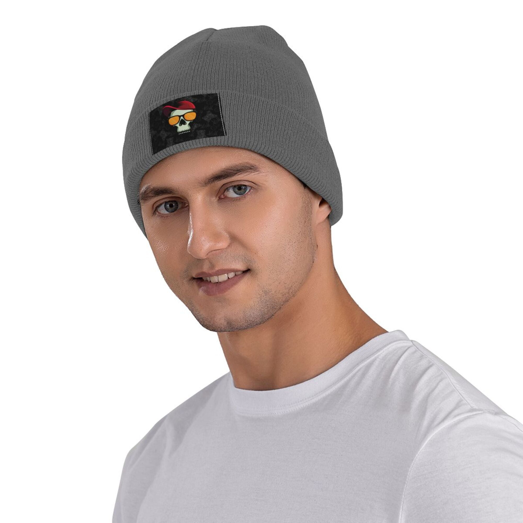 帽子 skull full face beanie ZICANCN Skull Cool Skeleton Knit Beanie Hat , Winter Cap
