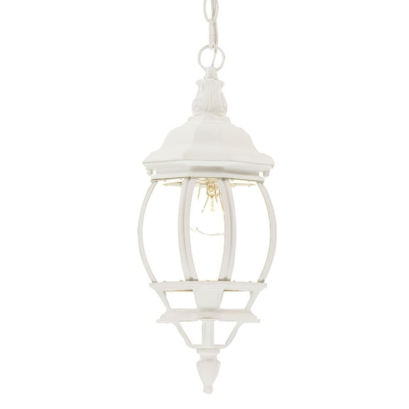 Acclaim Lighting Hanging Light,1-Light,Textured White 5056TW