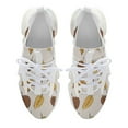 thumbnail image 5 of Brown Leaves Walking Shoes for Men Woman Lightweight Tennis Fashion Elastic Sports Shoes Cushion Basketball Shoes, 5 of 7