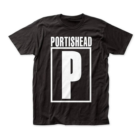- Portishead Men's Logo Slim-Fit T-Shirt Black