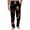 Black, variant on Pajama Pants Men Halloween Fun Halloween Pajama Pants, Classic Pumpkin Print Lounge Wear, Adjustable Drawstring Comfort Sleepwear with Pockets