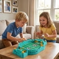 thumbnail image 6 of Interactive Tabletop Soccer Game, 2-Player Desktop Football Battle Field, Sport Board Game for Families, Indoor Competitive Match Set for Fun, 6 of 6