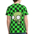 thumbnail image 2 of Boys Girls Invader Zim Shirt Graphic T-Shirt Crewneck Short Sleeve 3d Colorful Tops Tees, 2 of 7