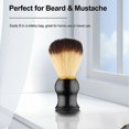 thumbnail image 4 of Men Shaving Brush Soap Foaming Bowl Barber Beard Razor Shave Cup Salon Male Facial Beard Hair Cleansing Shaving Tool Razor Brush, 4 of 4