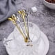 thumbnail image 3 of 12pcs Spoon de postre y horquilla Set de acero inoxidable Mezcla de pasteles de pastel de cuchara, 3 of 5