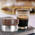 thumbnail image 4 of Herramientas de de base de material acero inoxidable, herramientas de , troncos ligeros, fabricantes de espresso, base plana para 53mm Gloria Distribuidor de café, 4 of 8