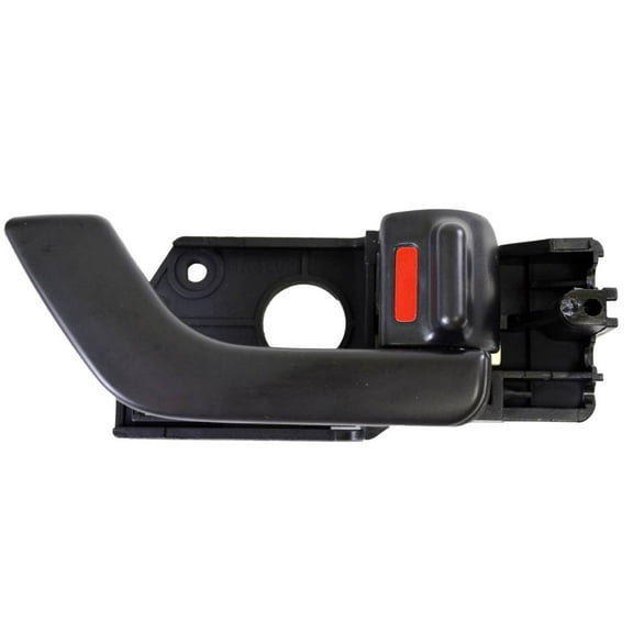 PT Auto Warehouse HY-2508A-FR - Inner Interior Inside Door Handle, Black - Passenger Side Front Fits select: 2003-2008 HYUNDAI TIBURON
