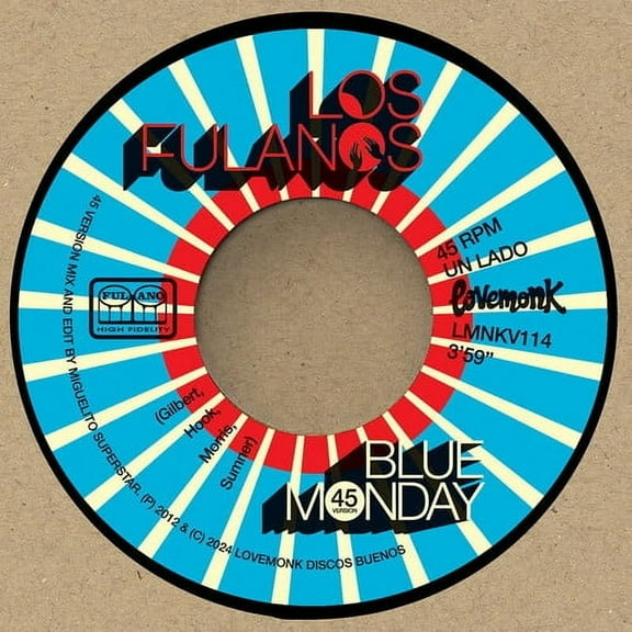 Los Fulanos - Blue Monday - Music & Performance - Vinyl [7-Inch]