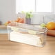 thumbnail image 4 of Caja de almacenamiento para refrigerador | Recipiente hermético de grado alimenticio con tapa para pasta, fideos, hierbas, cilantro, jengibre y ajo | Organizador de cocina hermético para alime, 4 of 5
