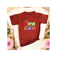 thumbnail image 1 of Camiseta La Mamá Más Bonita Día De Las Madres, regalo del Día de la Madre de la hija, camiseta para mamá Color Shedron Talla Extra Grande Marca Emil SaEs, 1 of 4