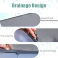 thumbnail image 4 of Under Sink Mat for Kitchen Waterproof, 34" x 22" Silicone Under Sink Liner, Kitchen Bathroom Cabinet Mat and Protector for Drips Leaks Spills Tray (Gray), 4 of 5
