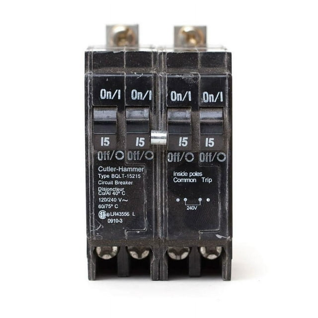 BQLT-15-215 - EATON Commander Quad 15/15/15 amp Disjoncteur à Verrouillage