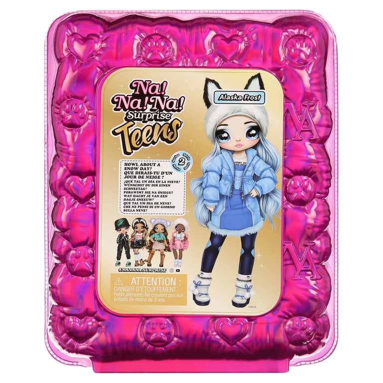 洋楽 Atooshay featuring Syndicate Na Na Na Na Na! Na! Na! Surprise Teens Fashion Alaska Frost Doll Playset, 3