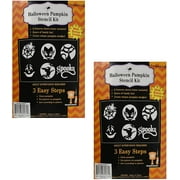 Set of Halloween Pumpkin Stencils! Perfect for Pumpkin Carving! Great for Family Crafts During October!