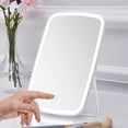 thumbnail image 3 of Makeup Mirror, 45 Degree Vertical Tilt ABS Glass Lighted Makeup Mirror Dimmable Touch Screen  for Home, 3 of 7