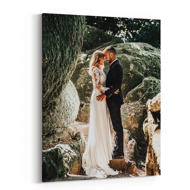 Impresión en lienzo P&L ART, foto personalizada personalizada de 28 x 36 cm