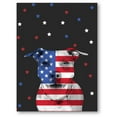 thumbnail image 1 of Awkward Styles Pitbull Wall Art USA Flag Canvas with Pitbull Dog Wall Decoration American Flag Wall Art Pitbull Lovers Pitbull Gifts Patriotic 4th of July Stars and Stripes, 1 of 5