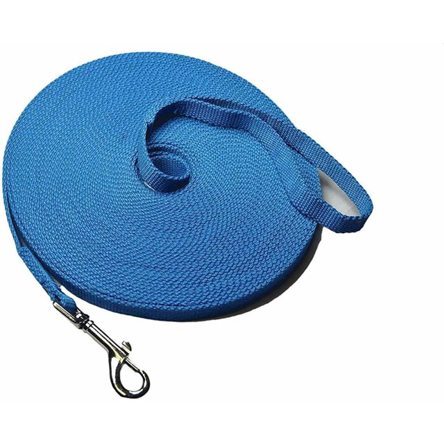 GFDYREE Dog/Puppy Obedience Long Recall Training Agility Lead Leash - Perfect for Pet Behavior Training, Multiple Sizes (150 ft, Blue)