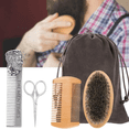 thumbnail image 2 of Aseo Y Cuidado Barba Bigote Cuchillas Afeitado Rasurado Kit 5Pzs, 2 of 7