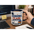 thumbnail image 3 of Coding Class Mug for Programming Students, Code Learn Create Teacher Gift, 3 of 3