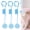Blue, variant on Hanging Fluffy Cat Catnip Ball Toys,2025 New Interactive Cat Toy for Indoor,Kitten Play Chase Exercise Toys,Long Tail Stretchable Soft Plush Teaser Ball with Bell (Blue)