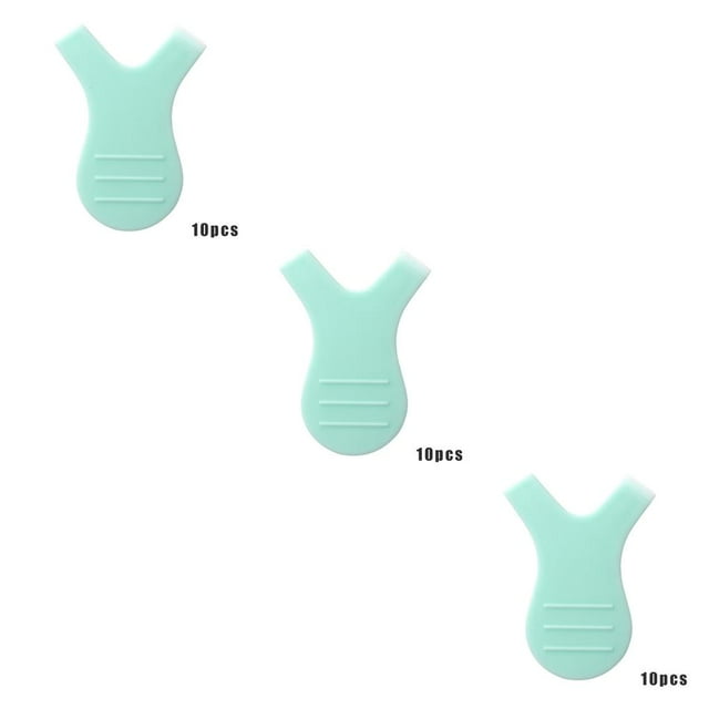 facefd 1/2/3/5 10pcs/bag Eyelash Brushes Plastic Eyelash Lifting Perm Comb Y Shape Portable Makeup Tools Light Green 3PCS