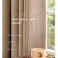 thumbnail image 2 of Japanese and Korean Fashion Simplicity Curtains for Living Room Bedroom Dining Room Embossed Customized Blackout Curtain Window, 2 of 5