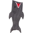 thumbnail image 4 of Silver Lilly Animal Tail Blanket - Plush Animal Sleeping Bag Blanket for Kids (Gray Shark), 4 of 7