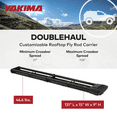 thumbnail image 4 of Yakima DoubleHaul Customizable Rooftop Fly Rod Carrier w/Single Key System, 4 of 7