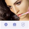 thumbnail image 3 of CTIRCHIU Lip Gloss Brush Small Silicone Brush 6Pcs Pink With Rectangular Handle Portable Lip Makeup Tool, 3 of 7