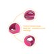 thumbnail image 4 of INSPIRAR CHIC Calentadores de Oídos Unisex Plegables de Invierno Earmuffs Fucsia M (17.3"x4.7"), 4 of 6